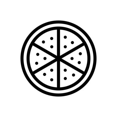 Şeffaf bir arkaplan üzerinde turuncu vektör çizimi. Konsept ve grafik tasarım için ince çizgi simgesi..