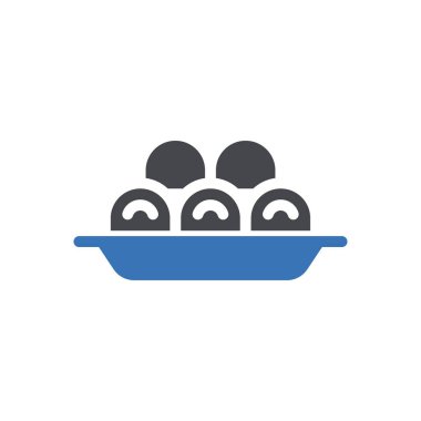 Şeffaf bir arkaplan üzerinde böğürtlen vektör çizimi. Konsept ve grafik tasarım simgeleri için kaliteli semboller..