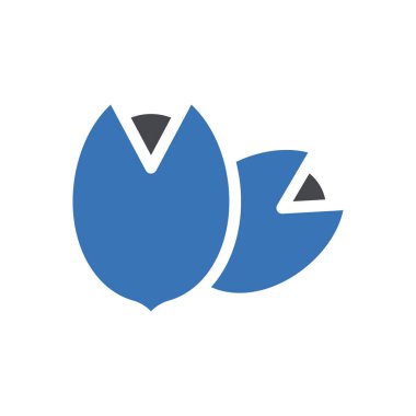 Şeffaf bir arkaplan üzerinde şam fıstığı vektör çizimi. Konsept ve grafik tasarımı için özel kalite semboller..