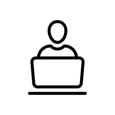 Saydam bir arkaplan üzerinde oyuncu vektör çizimi. Premium kalite sembolleri. Konsept ve grafik tasarım için ince çizgi simgesi.