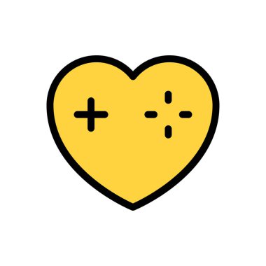 Saydam bir arkaplan üzerinde oyun vektör illüstrasyonu. Konsept ve grafik tasarımı için premium kalite simgeleri.. 