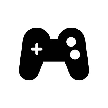 Saydam bir arkaplan üzerinde oyun kontrol vektör illüstrasyonu. Konsept ve grafik tasarımı için mükemmel kalite simgeleri..