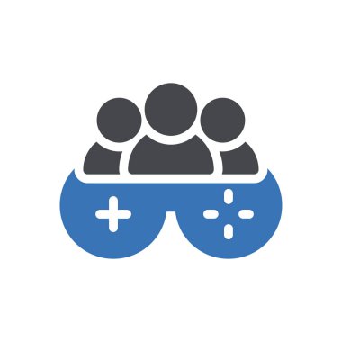 Şeffaf bir arkaplan üzerinde grup vektör illüstrasyonu. Konsept ve grafik tasarımı için kaliteli semboller.. 