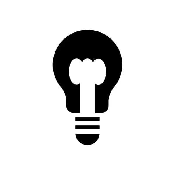 Illustrazione Vettoriale Bulbo Sfondo Trasparente Simboli Qualità Premium Icona Dei — Vettoriale Stock