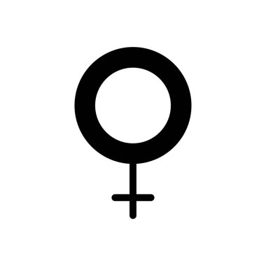 Saydam bir arkaplanda kadın vektör illüstrasyonu. Konsept ve grafik tasarım simgeleri.. 