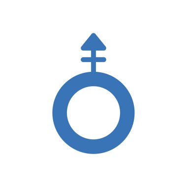 Şeffaf bir arkaplanda cinsiyet vektör illüstrasyonu. Konsept ve grafik tasarımı için mükemmel kalite sembolleri..