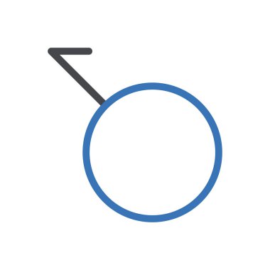 Şeffaf bir arkaplanda cinsiyet vektör illüstrasyonu. Konsept ve grafik tasarımı için mükemmel kalite sembolleri..