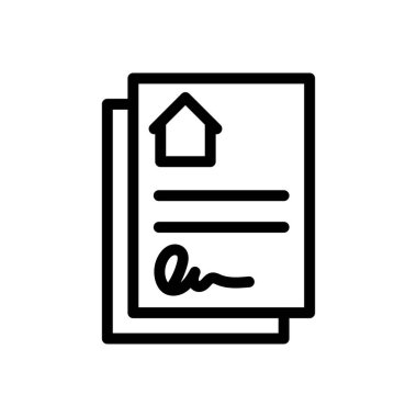 Saydam bir arkaplan üzerinde özellik kağıt vektör illüstrasyonu. Konsept ve grafik tasarım için ince çizgi simgesi..