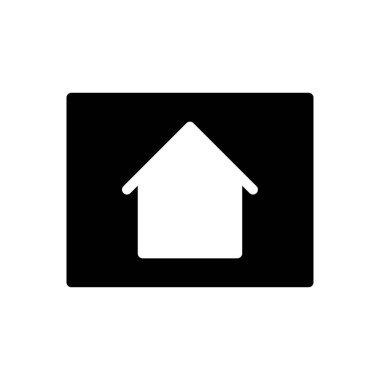 Şeffaf bir arkaplan üzerinde evsiz vektör illüstrasyonu. Konsept ve grafik tasarım simgeleri için kaliteli semboller..