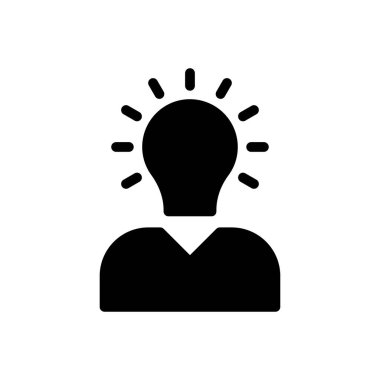 Şeffaf bir arkaplan üzerinde fikir vektör illüstrasyonu. Konsept ve grafik tasarım için mükemmel kalite sembolleri..