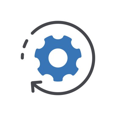 Şeffaf bir arkaplan üzerine vektör illüstrasyonunu yeniden yükle. Konsept ve grafik tasarımı için en iyi kalite sembolleri..