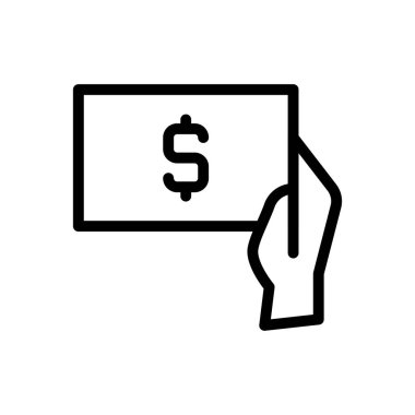 Şeffaf bir arkaplanda vektör illüstrasyonunu öde. Premium kalite semboller. Konsept ve grafik tasarım için ince çizgi simgesi. 