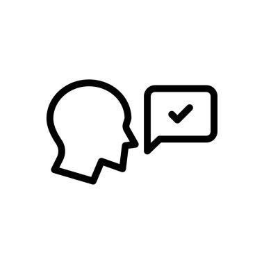 Saydam bir arkaplan üzerinde gazetecilik vektör illüstrasyonu. Konsept ve grafik tasarımı için ince çizgi simgesi..