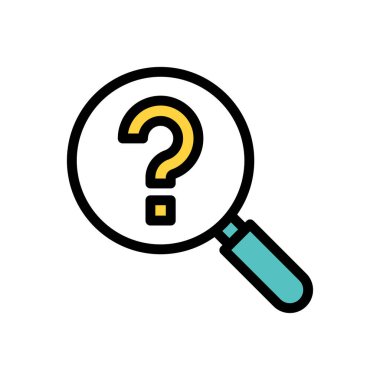 Saydam bir arkaplan üzerinde SSS vektör illüstrasyonu. Konsept ve grafik tasarımı için birinci sınıf kalite simgeler..