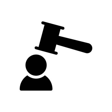 Saydam bir arkaplanda yasal vektör illüstrasyonu. Konsept ve grafik tasarım simgeleri için kaliteli semboller.. 