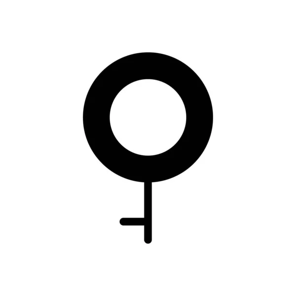 Weibliche Vektorillustration Auf Transparentem Hintergrund Symbole Premium Qualität Glyphen Symbol — Stockvektor