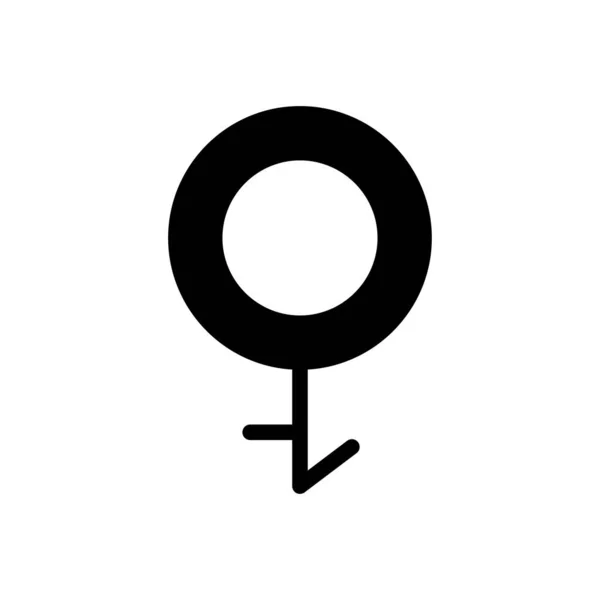 Жіноча Векторна Ілюстрація Прозорому Фоні Символи Якості Премій Піктограма Гліфів — стоковий вектор