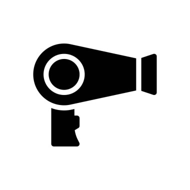 Saydam bir arkaplan üzerinde blower vektör illüstrasyonu. Konsept ve grafik tasarımı için mükemmel kalite sembolleri..