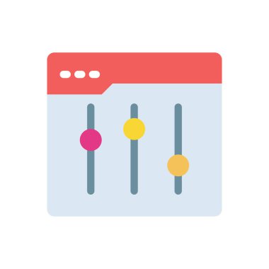 Saydam bir arkaplan üzerinde web sayfası kontrol vektör çizimi. Konsept ve grafik tasarımı için premimium kalitesi simgeleri..