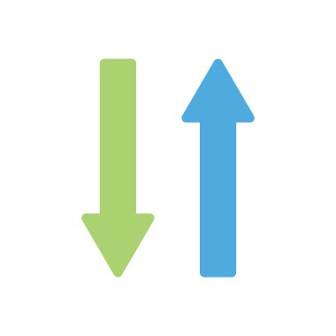 Şeffaf bir arkaplanda vektör illüstrasyonunu azalt. Konsept ve grafik tasarımı için birinci sınıf kalite simgeler..