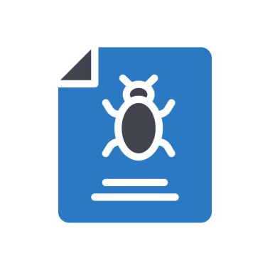 Şeffaf bir arkaplan üzerinde hata dosyası vektör illüstrasyonu. Konsept ve grafik tasarımı için mükemmel kalite sembolleri..