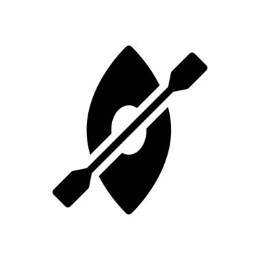 Şeffaf bir arkaplan üzerinde kürek vektör çizimi. Konsept ve grafik tasarımı için mükemmel kalite sembolleri..