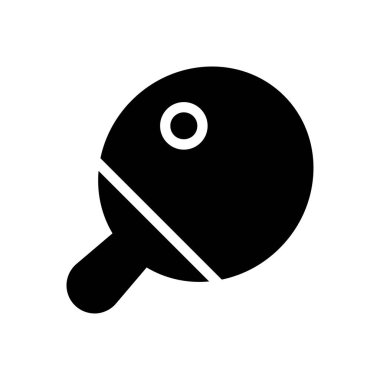 Şeffaf bir arkaplan üzerinde ping pong vektör illüstrasyonu. Konsept ve grafik tasarımı için mükemmel kalite semboller..