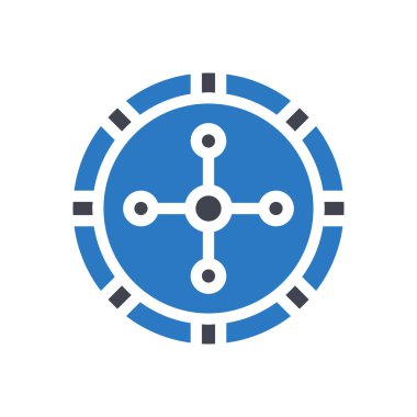Saydam bir arkaplan üzerinde kumarhane vektör illüstrasyonu. Konsept ve grafik tasarımı için mükemmel kalite semboller..