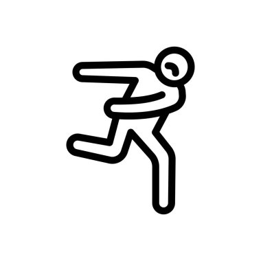 Saydam bir arkaplanda kızgın vektör illüstrasyonu.Premium kalite sembolleri. Konsept ve grafik tasarım için ince çizgi simgesi.