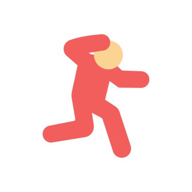 Şeffaf bir arkaplan üzerinde stres vektör çizimi. Konsept ve grafik tasarım için kaliteli semboller..