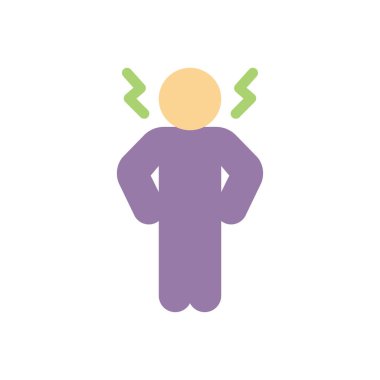 Saydam bir arkaplanda gerilim vektör çizimi. Konsept ve grafik tasarım için kaliteli semboller..