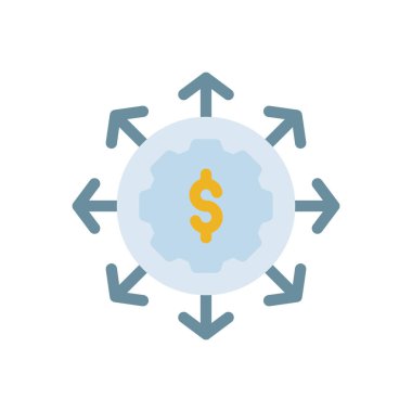 Saydam bir arkaplan üzerinde dolar ayarlama vektör çizimi. Konsept ve grafik tasarımı için birinci sınıf kalite simgeler..