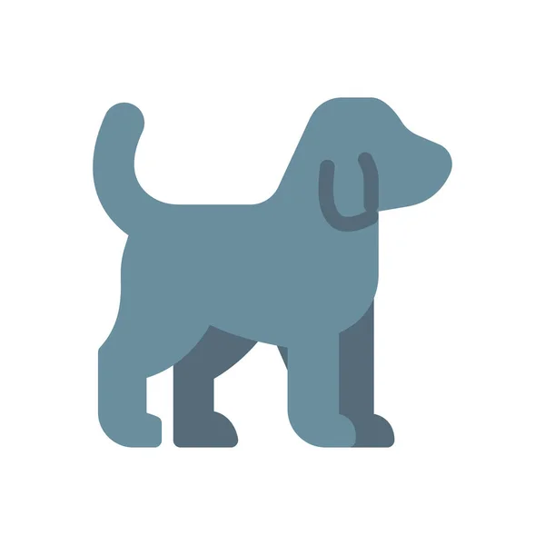 Dog Vector Illustration Transparent Background Premium Quality Symbols Stroke Icon — Stock vektor