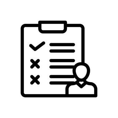 Şeffaf arkaplan üzerinde seçim vektörü çizimi. Konsept ve grafik tasarımı için ince çizgi simgesi..