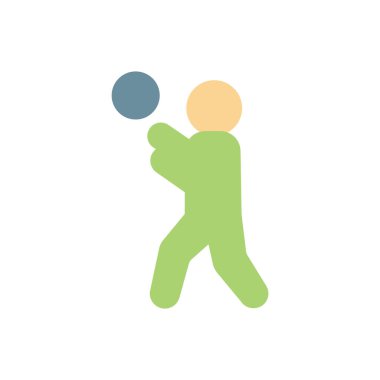 Şeffaf bir arkaplan üzerinde oyuncu vektör illüstrasyonu. Konsept ve grafik tasarımı için premium kalite simgeleri..