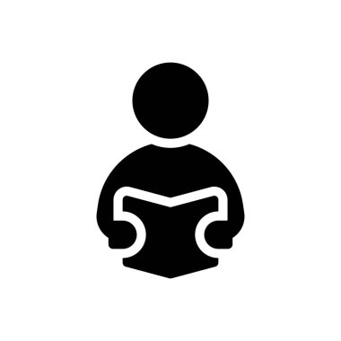 Şeffaf bir arkaplanda vektör illüstrasyonu okunuyor. Konsept ve grafik tasarım için mükemmel kalite sembolleri..