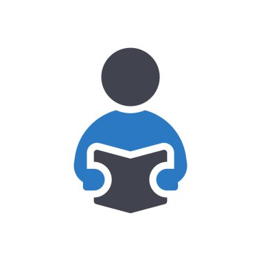 Şeffaf bir arkaplanda vektör illüstrasyonu okunuyor. Konsept ve grafik tasarım için mükemmel kalite sembolleri..