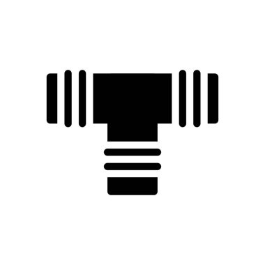 Şeffaf bir arkaplan üzerinde boru vektör illüstrasyonu. Konsept ve grafik tasarımı için özel kalite semboller..