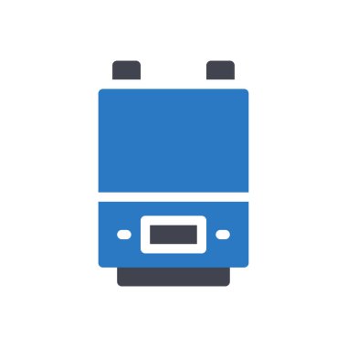 Şeffaf bir arkaplan üzerinde hvac teçhizat vektör illüstrasyonu. Konsept ve grafik tasarım için özel kalite semboller..