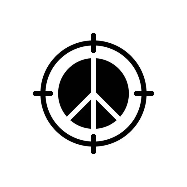 Векторна Ілюстрація Мирної Цілі Прозорому Тлі Символи Якості Премій Піктограма — стоковий вектор