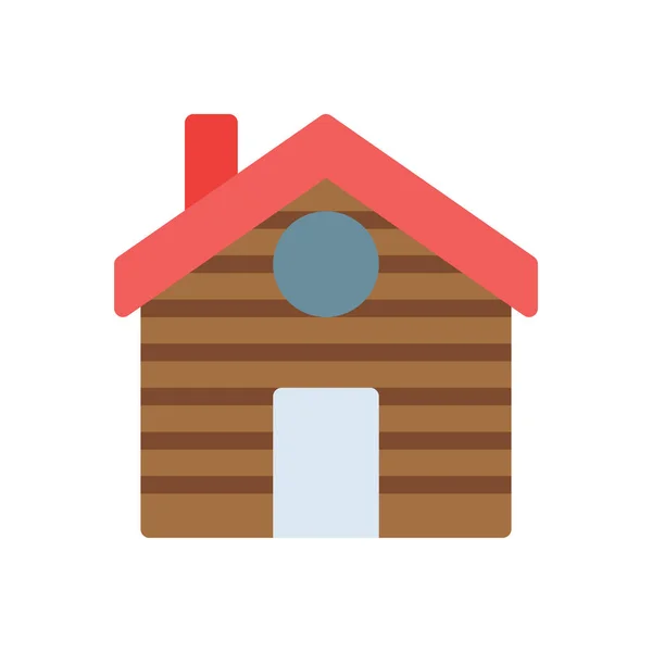 Haus Vektor Illustration Auf Einem Transparenten Hintergrund Premium Qualität Symbole — Stockvektor