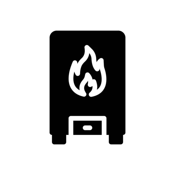 Geysir Vektor Illustration Auf Transparentem Hintergrund Hochwertige Symbole Glyphen Symbol — Stockvektor
