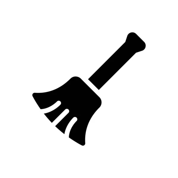 Broom Vector Illustration Transparent Background Premium Quality Symbols Glyphs Icon — Stock Vector