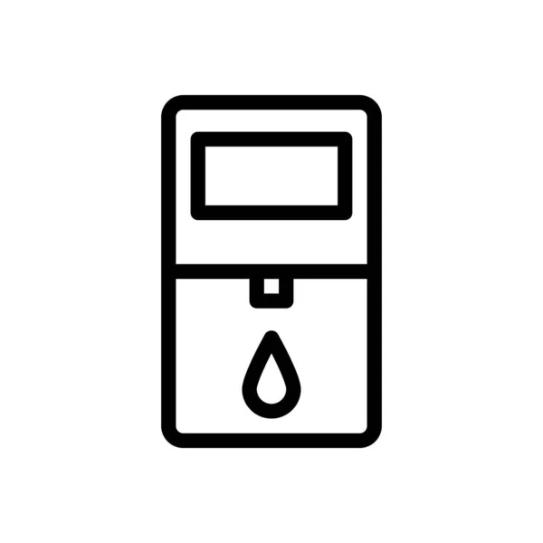 Liquid Sanitizer Vector Illustration Transparent Background Premium Quality Symbols Thin — Archivo Imágenes Vectoriales