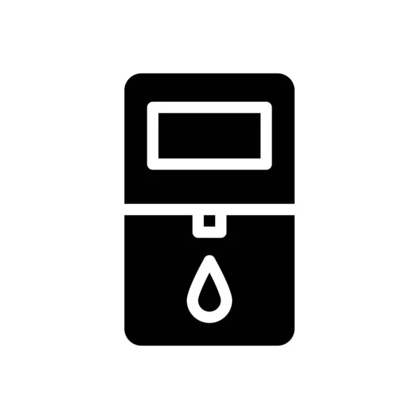 Liquid Sanitizer Vector Illustration Transparent Background Premium Quality Symbols Glyphs — Archivo Imágenes Vectoriales