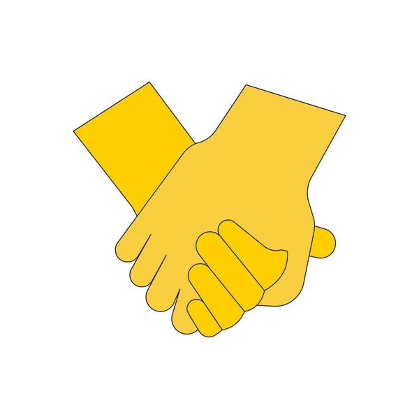 Emoji Ok, Handshake, Holding Hands, Drawing, Clapping, Applause, Gesture,  Yellow transparent background PNG clipart