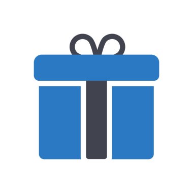 Şeffaf bir arkaplan üzerinde hediye vektör illüstrasyonu. Konsept ve grafik tasarım için özel kalite semboller..