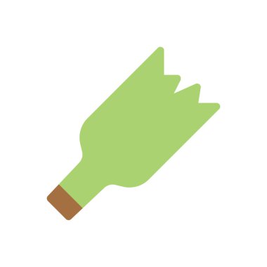 Saydam bir arkaplan üzerinde kırık vektör çizimi. Konsept ve grafik tasarım için birinci sınıf kalite simgeleri.. 