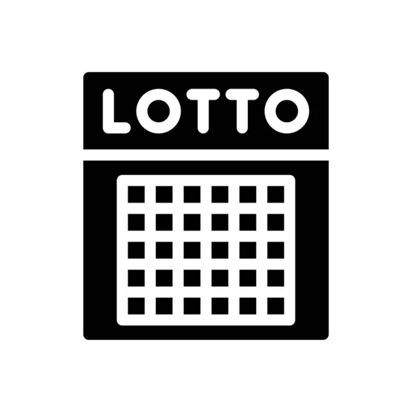 Ilustración Vectores Lotto Sobre Fondo Transparente Símbolos Calidad Premium Icono — Vector de stock