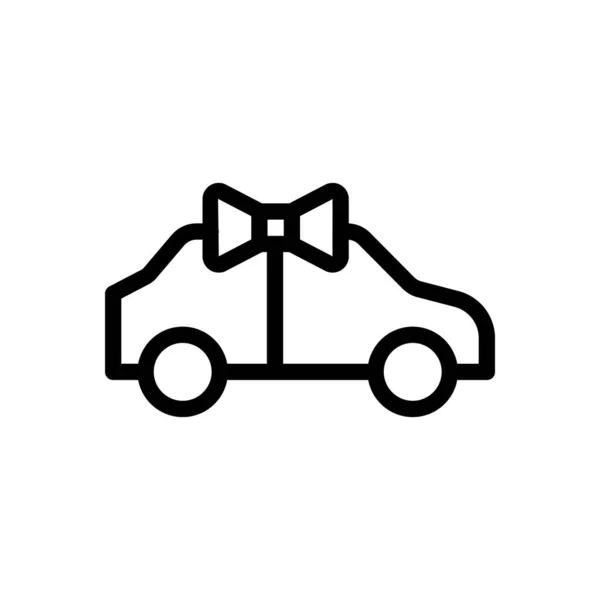 Ilustracja Wektora Zwycięzcy Samochodu Przejrzystym Tle Symbole Jakości Premium Cienka — Wektor stockowy